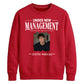 Custom Photo Under New Management Bride Groom Unisex Sweatshirt