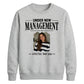 Custom Photo Under New Management Bride Groom Unisex Sweatshirt