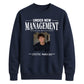 Custom Photo Under New Management Bride Groom Unisex Sweatshirt