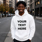 Custom Text Personalised Streetwear Staple Unisex Hoodie