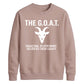 Custom The GOAT Legacy Football Tournament Unisex Sweatshirt