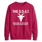 Custom The GOAT Legacy Football Tournament Unisex Sweatshirt