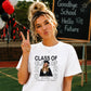 Graduation Ladies T-Shirt Personalised Class of 2026 Gift for Her