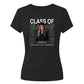 Graduation Ladies T-Shirt Personalised Class of 2026 Gift for Her