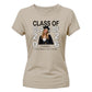 Graduation Ladies T-Shirt Personalised Class of 2026 Gift for Her