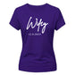 Custom Wedding Date Script Graphic Bride Ladies T-Shirt