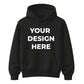 Customisable graphic print premium layering unisex hoodie