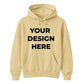 Customisable graphic print premium layering unisex hoodie