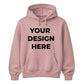 Customisable graphic print premium layering unisex hoodie
