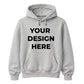 Customisable graphic print premium layering unisex hoodie