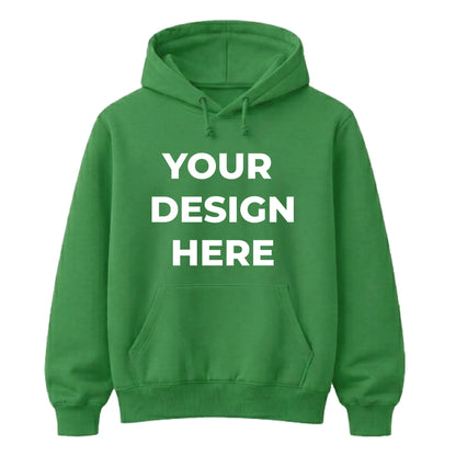 Customisable graphic print premium layering unisex hoodie