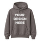 Customisable graphic print premium layering unisex hoodie