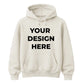 Customisable graphic print premium layering unisex hoodie