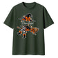 Customised name witch graphic Halloween Oversized T-Shirt