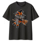 Customised name witch graphic Halloween Oversized T-Shirt