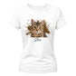 Customised Paint Splash Pet Photo Ladies T-Shirt