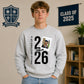Personalised 2026 Graduation Unisex Sweatshirt Custom Photo