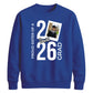 Personalised 2026 Graduation Unisex Sweatshirt Custom Photo