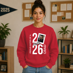 Personalised 2026 Graduation Unisex Sweatshirt Custom Photo