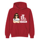 Cute 20th Birthday Queen Personalised Happy Birthday hoodie