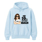 Cute 20th Birthday Queen Personalised Happy Birthday hoodie
