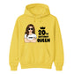 Cute 20th Birthday Queen Personalised Happy Birthday hoodie
