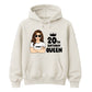 Cute 20th Birthday Queen Personalised Happy Birthday hoodie