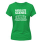 Cute Absolute Scenes Personliase Football Tournament ladies Fit T-Shirt