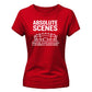 Cute Absolute Scenes Personliase Football Tournament ladies Fit T-Shirt