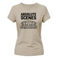 Cute Absolute Scenes Personliase Football Tournament ladies Fit T-Shirt