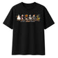 Cute adorable costumed ducks Halloween Oversized T-Shirt
