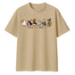 Cute adorable costumed ducks Halloween Oversized T-Shirt