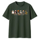 Cute adorable costumed ducks Halloween Oversized T-Shirt