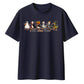 Cute adorable costumed ducks Halloween Oversized T-Shirt