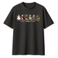 Cute adorable costumed ducks Halloween Oversized T-Shirt