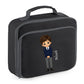 Kids Lunch Bag with Custom Name School Boy Insulated Lunch Bag Cooler Box