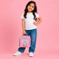 Panda Kids Lunch Bag with Custom Name Insulated Lunch Bag Cooler Box
