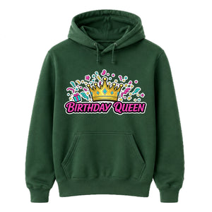 Birthday Gift Hoodie | Cute Birthday Queen Design for Her