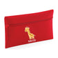 Cute Bear Kids Pencil Case with Custom Name