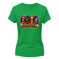 Cute cartoon panel window graphic Halloween ladies t-shirt