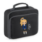 Kids Lunch Bag with Custom Name School Girl Insulated Lunch Bag Cooler Box