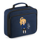 Kids Lunch Bag with Custom Name School Girl Insulated Lunch Bag Cooler Box