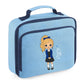 Kids Lunch Bag with Custom Name School Girl Insulated Lunch Bag Cooler Box