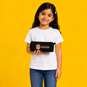 Rainbow Pencil Kids Pencil Case with Custom Name