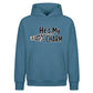 Cute couple skeleton hand quote Halloween Oversized Hoodie