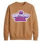Cute Crown Birthday Girl Happy Birthday Sweatshirt