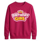 Cute Crown Birthday Girl Happy Birthday Sweatshirt