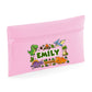 Dinosaur Kids Quadra Pencil Case with Custom Name