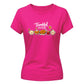 Cute food characters graphic Thanksgiving Ladies T-Shirt