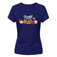 Cute food characters graphic Thanksgiving Ladies T-Shirt